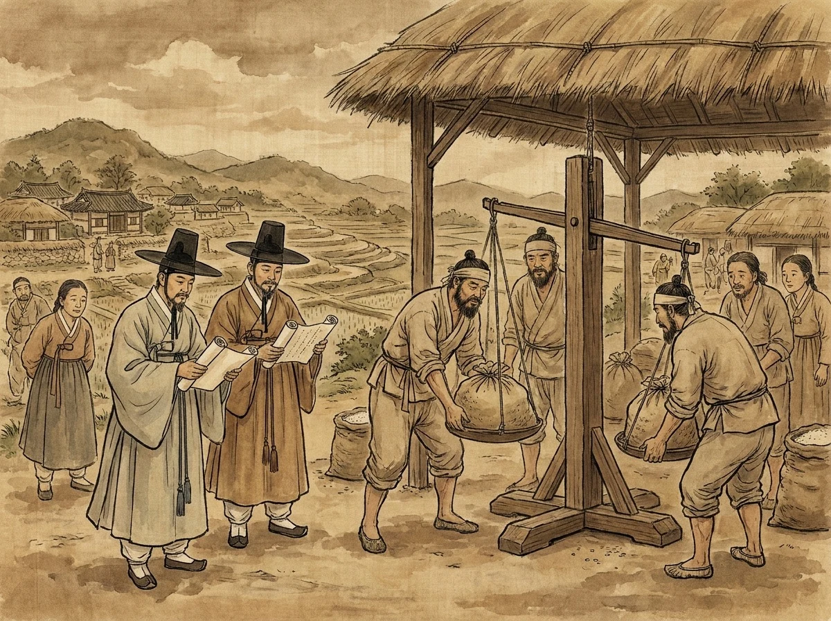 광해군은 폭군인가 개혁군주인가 백성들의 공납 부담을 줄이기 위해 대동법을 지시하는 광해군