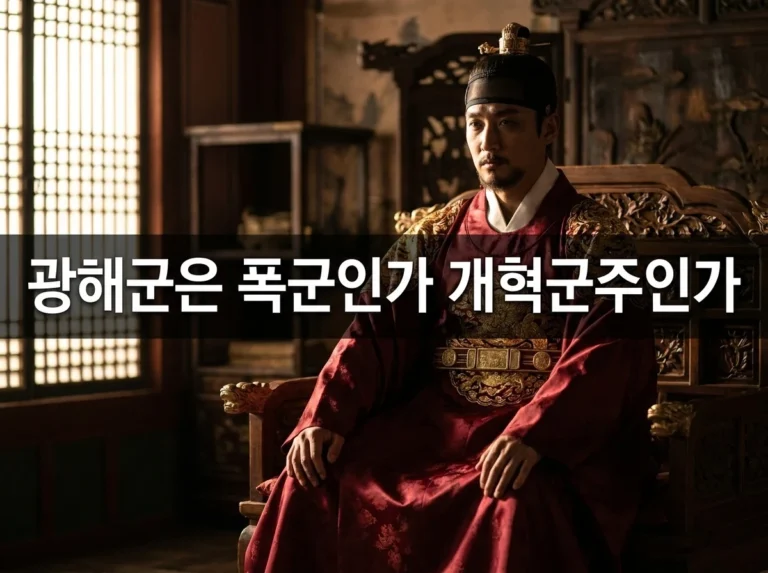 광해군은 폭군인가 개혁군주인가: 엇갈린 평가 정리