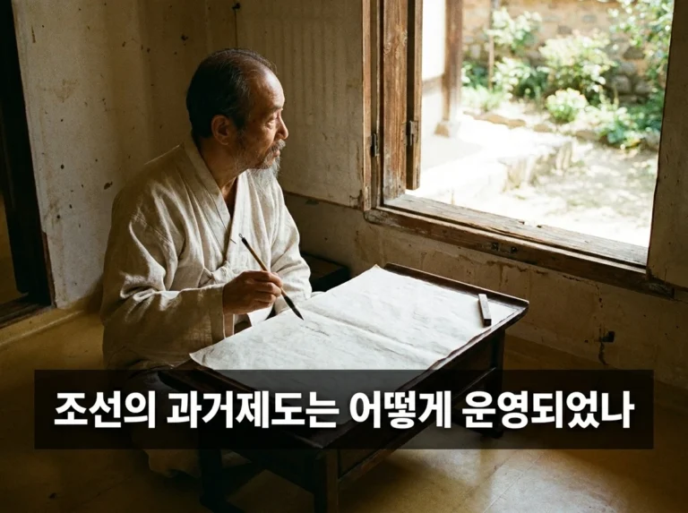 조선의 과거제도는 어떻게 운영되었나: 신분 상승의 길과 한계