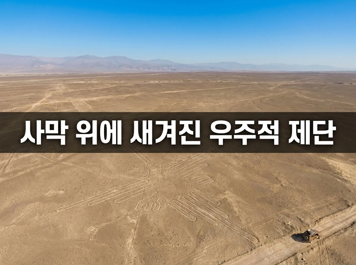 나스카 라인 건립 목적 페루 사막 평원 위에 그려진 벌새 지상화와 신비로운 안데스 유적