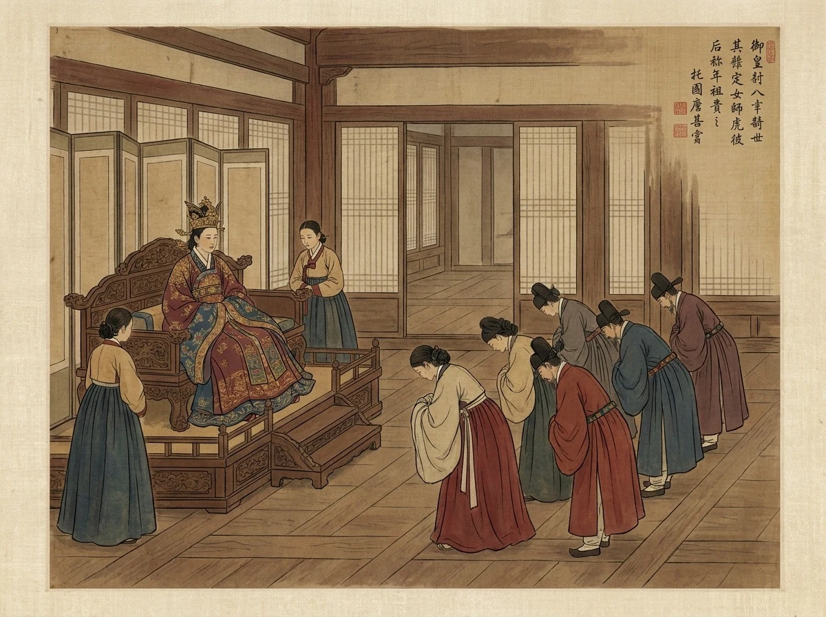 조선시대 왕비와 대비는 실제로 얼마나 큰 권력을 가졌을까 내명부 여관들의 조례를 주관하는 왕비