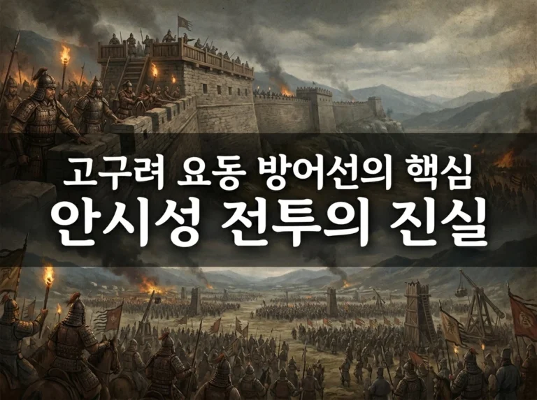 안시성 전투 실제 의미, 양만춘과 토산 붕괴에 숨겨진 요동의 진실