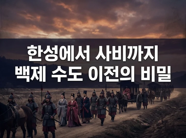 백제의 수도는 왜 여러 번 바뀌었나: 한성·웅진·사비 시대 정리