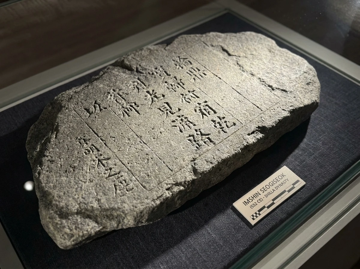 신라 화랑도 실제 조직의 학문 수양 모습을 증명하는 국보 임신서기석 유물의 명문