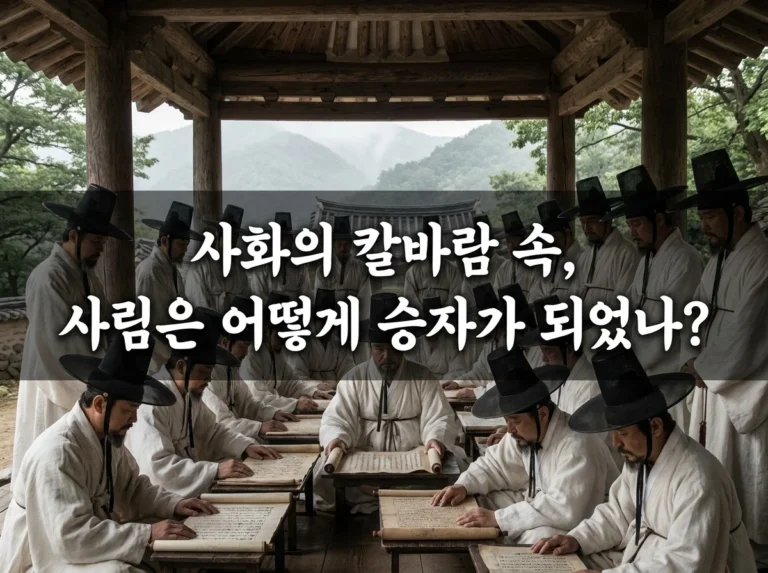 사림은 어떻게 조선 정치의 중심 세력이 되었나: 향촌과 사화의 비밀