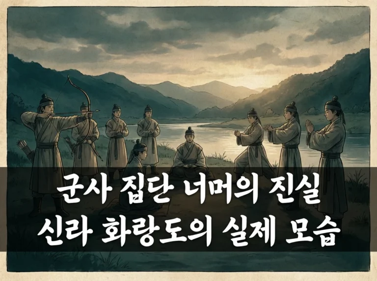 신라 화랑도 실제 조직, 대중적 과장과 사료가 증명하는 교육 제도의 진실