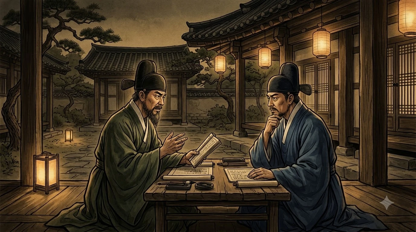 여말선초 신진사대부 정몽주와 정도전의 성리학적 이념 대립