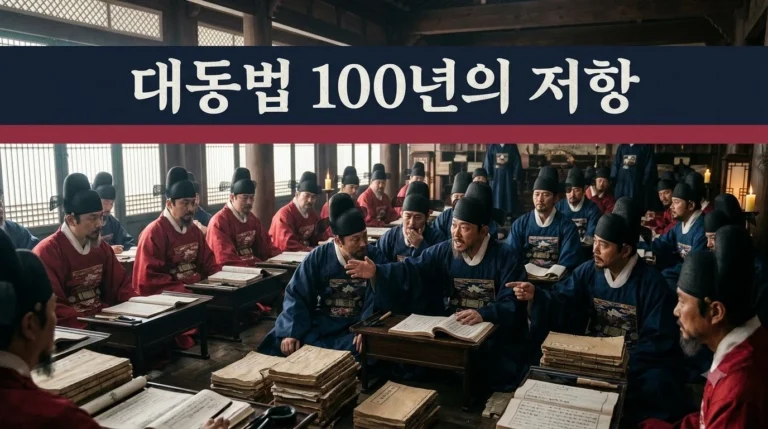 대동법 시행 반대 이유: 100년 동안 개혁을 가로막은 세력의 정체