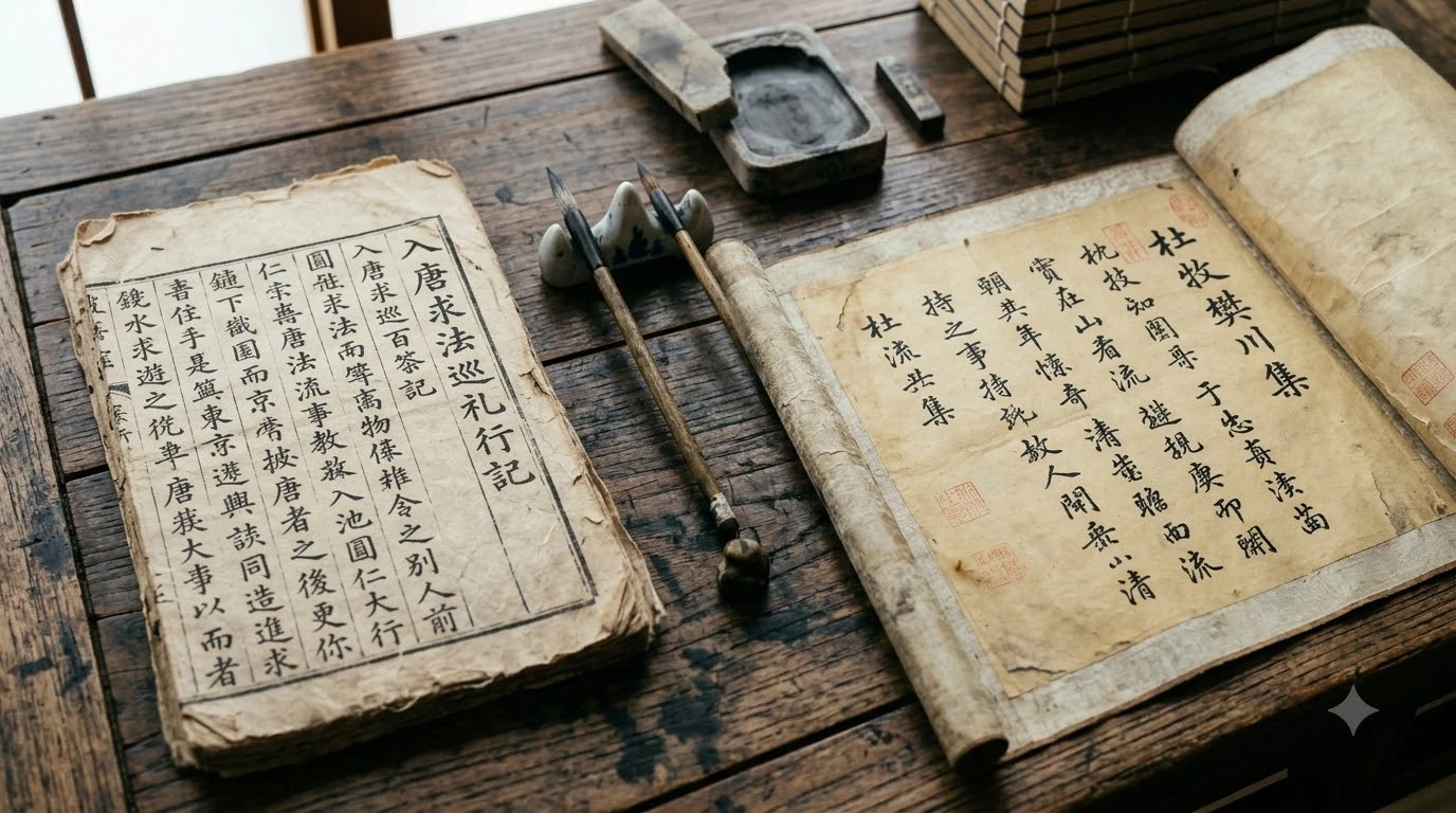 엔닌의 입당구법순례행기와 당나라 두목 번천문집 장보고 사료 비교