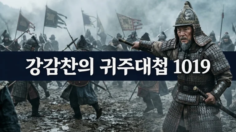 귀주대첩 강감찬: 기적을 넘어선 20만 정규군 총력전의 군사적 진실