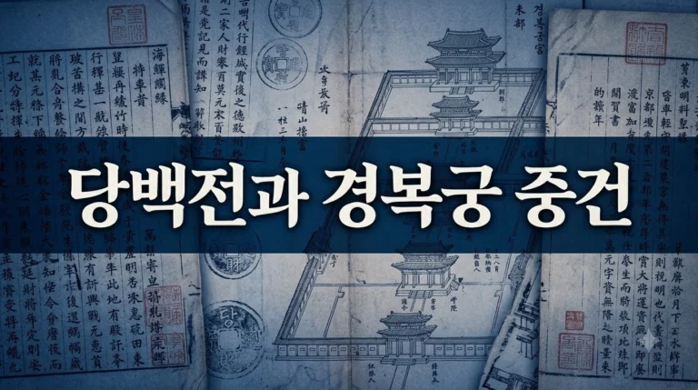흥선대원군 경복궁 중건 당백전, 왕권 재건이 부른 경제 파탄