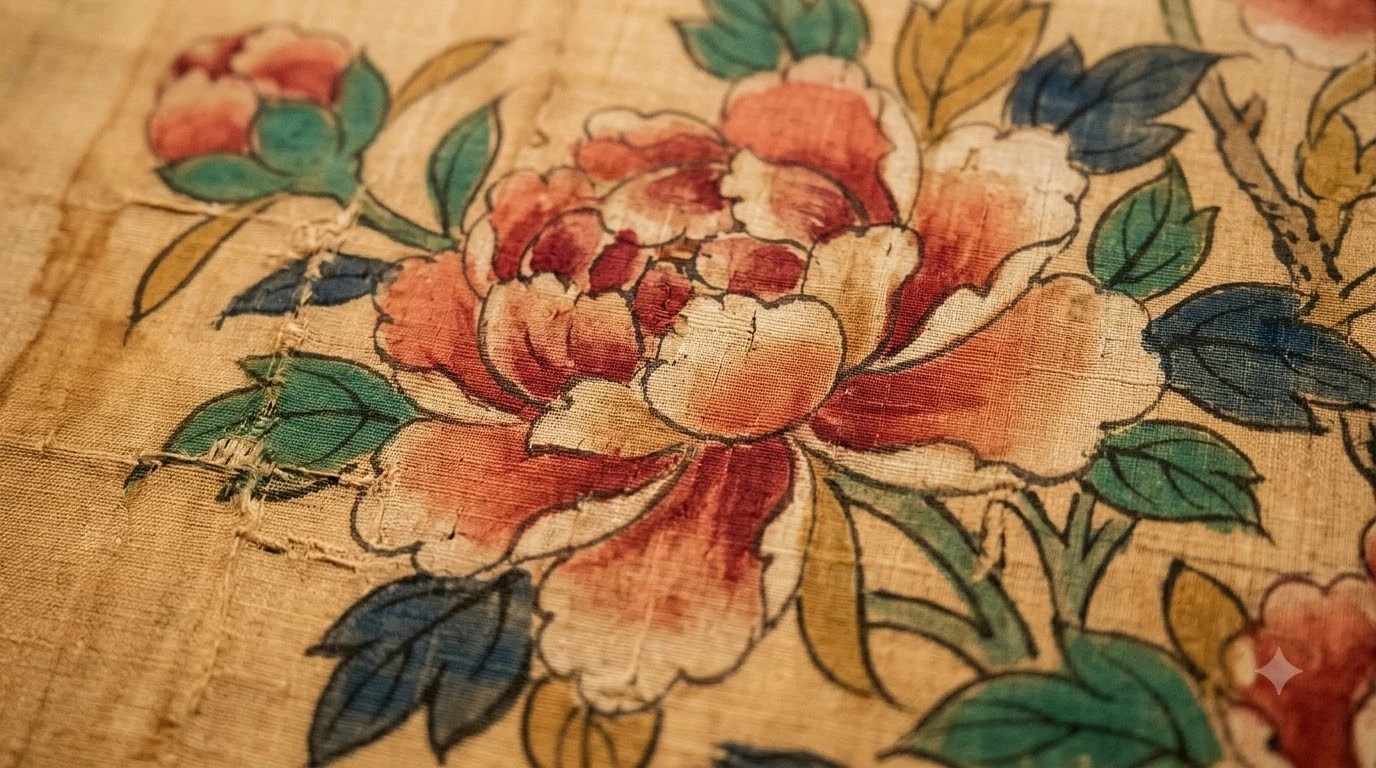 당태종이 보낸 나비 없는 모란꽃 그림과 선덕여왕의 외교적 응수 사료