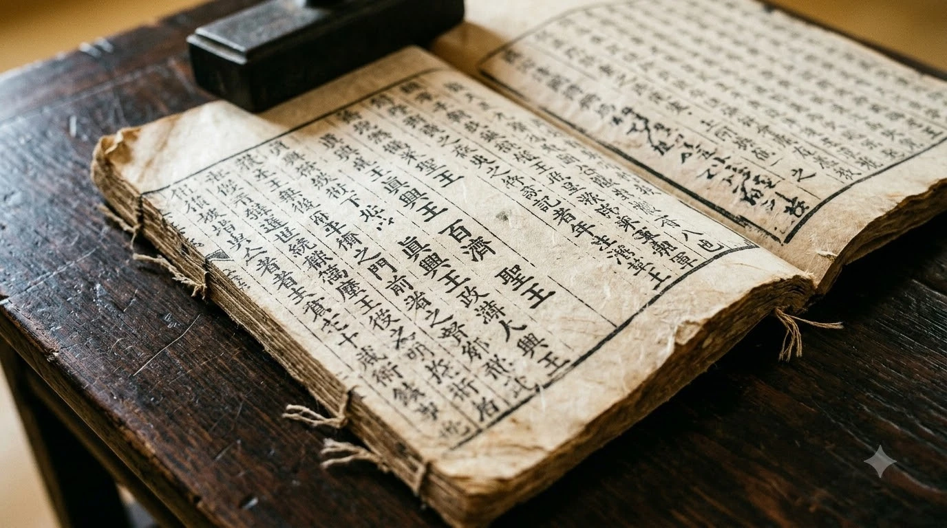 나제동맹 결렬 과정을 기록한 삼국사기 신라본기 진흥왕조와 백제본기 성왕조 고문서 대조 장면